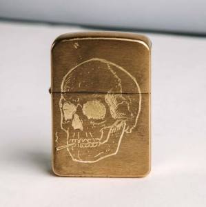 My hand engraved -last chance zippo!