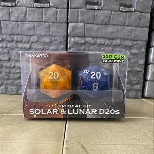 SDCC Solar and Lunar D20s