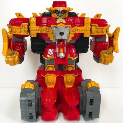 Power Rangers Ninja Steel Ninninger DX LION HA OH LionHaoh MEGAZORD Bandai 2015