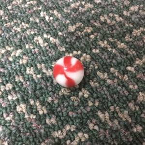 Peltier Glass National Line Rainbo Red Zebra marble