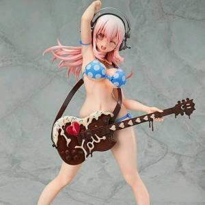 Super Sonico Bikini Chocolate Guitar Valentine Ver. 1/7 Scale