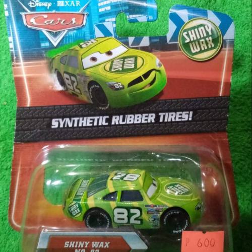 Disney Cars Synthetic Rubber Tires Shiny Wax Diecast Car