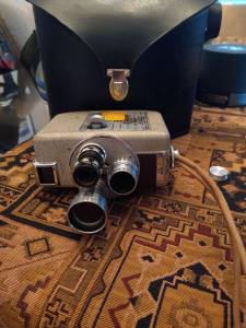 Revere movie camera