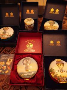 Enamels boxes collection