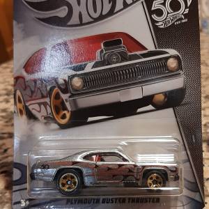 Hot Wheels 50th Anniversary Zamac Flames 7/8 - Plymouth Duster Thruster
