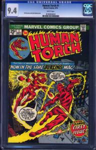 HUMAN TORCH 1 CGC GRADED 9.4