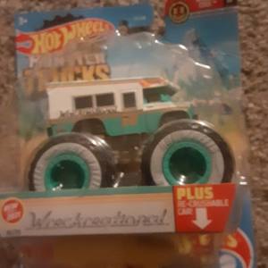 2021 MONSTER TRUCKS WRECKREATIONAL #61/75. Wheel cool # 05/06.
