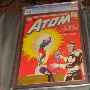 ATOM 8 CGC GRADED 7.5