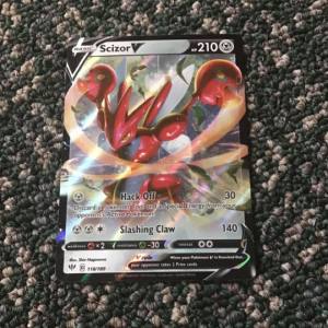 Scizor V Darkness Ablaze 