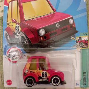 Tooned Volkswagen golf mk1