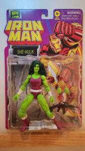 Marvel Legend Iron Man Retro Card She-Hulk