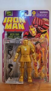 Marvel Legends Iron Man Retro Collection Iron Man (Model 01-Gold)