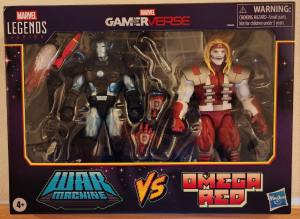 Marvel Legends Gamerverse War Machine vs Omega Red