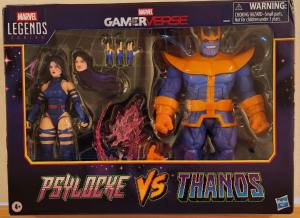 Marvel Legends Gamerverse Psylocke vs Thanos