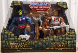 Masters of the Universe Classics Flying Fists He-Man / Terror Claws Skeletor